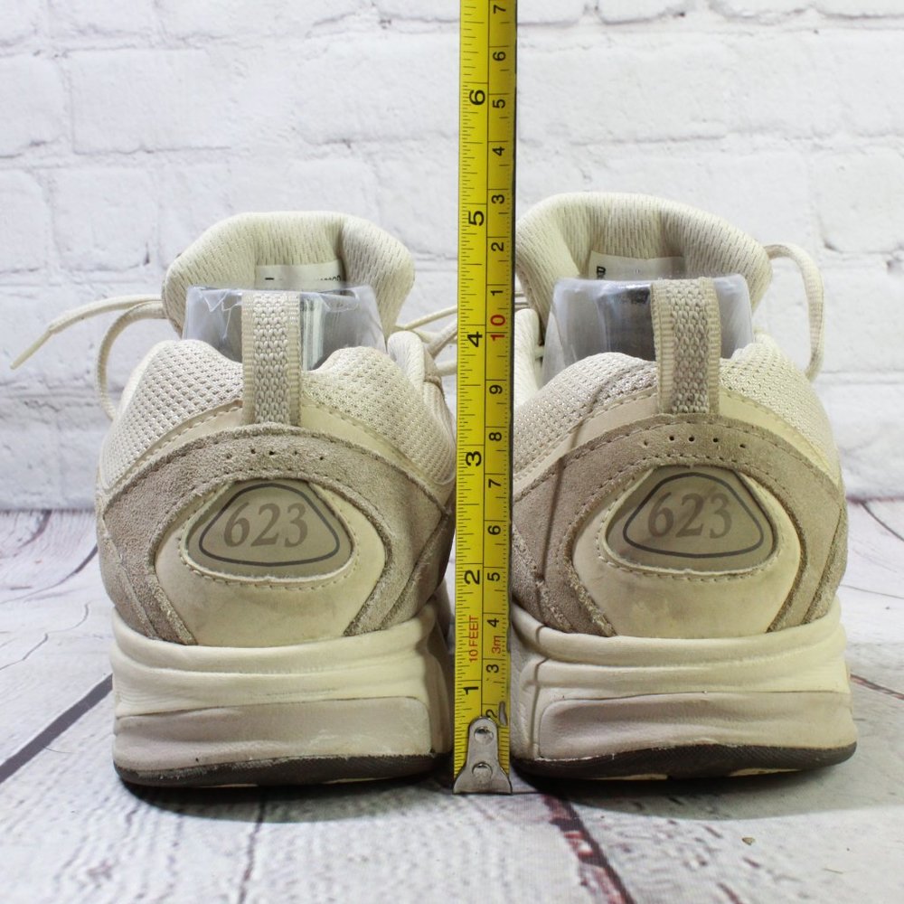 New Balance 623 Tan Suede Lace Up Running Sneakers Shoes Size 7.5 B - Picture 6 of 9